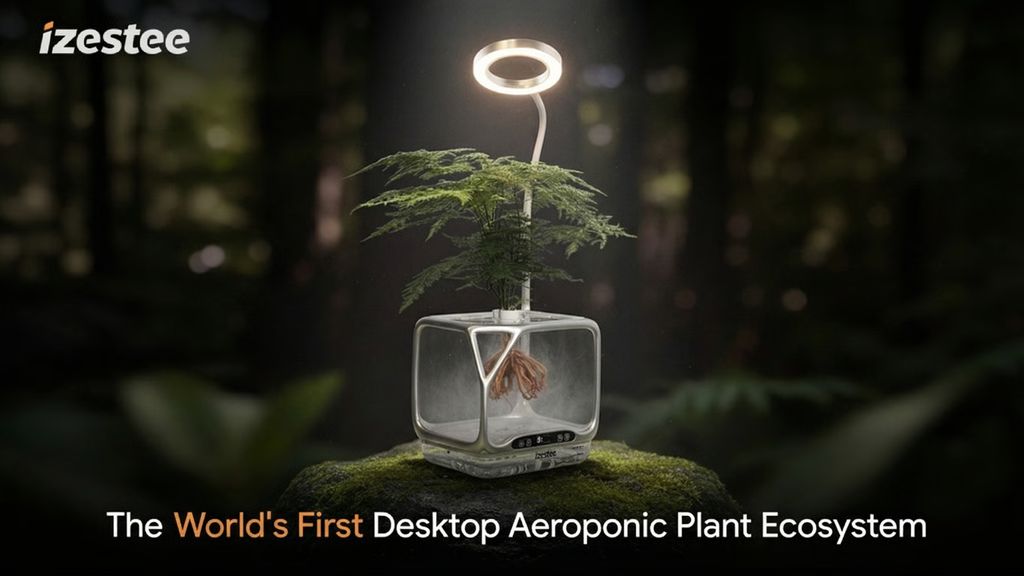 Kickstarter - The World’s First Desktop Aeroponic Plant Ecosystem