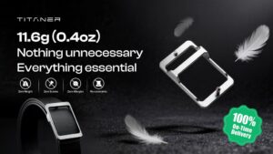 Kickstarter - Titaner TiZero World's Lightest 11.6g Titanium Buckle