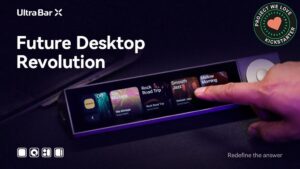Kickstarter - UltraBar X Modular. Smart. Your Desktop Command Center