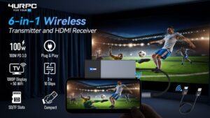 Kickstarter - 4URPC Plug-and-Play 6-in-1 Wireless Transmitter & Receiver