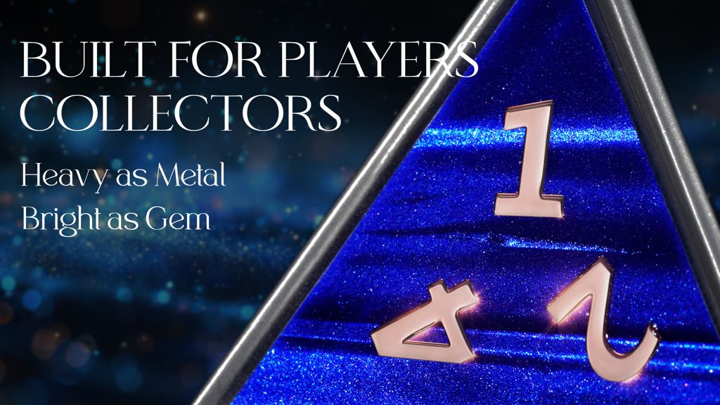 Kickstarter - Formless Dice-Heavy as Metal Bright as Gem