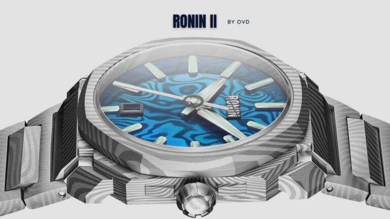 Kickstarter - OVD Ronin II — Full Damascus Steel Samurai Watch