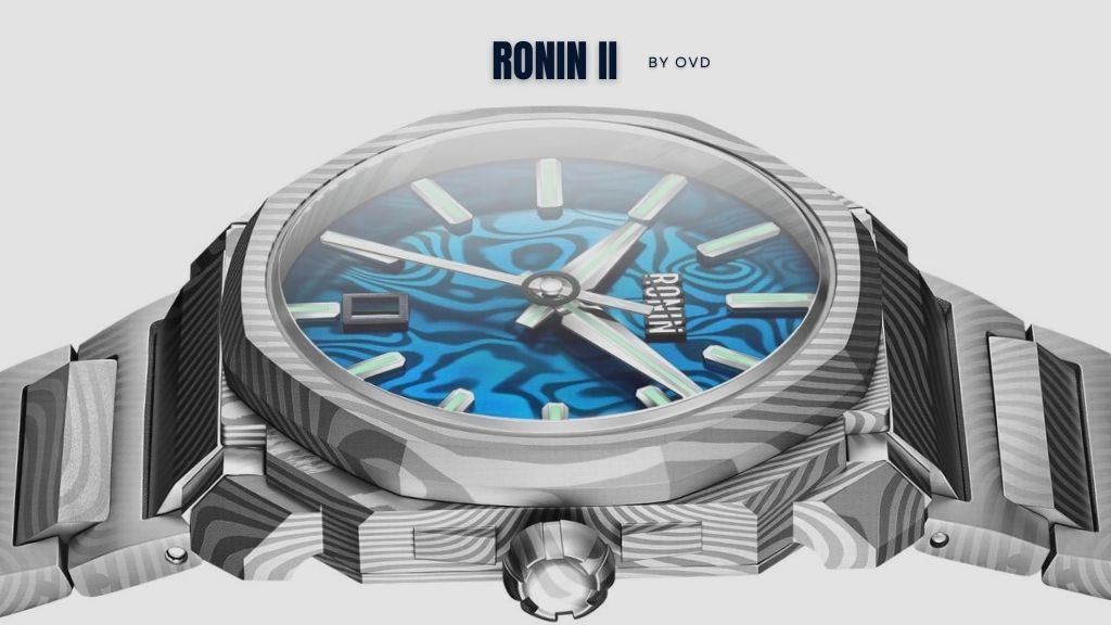 Kickstarter - OVD Ronin II — Full Damascus Steel Samurai Watch