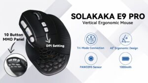 Kickstarter - SOLAKAKA E9 Pro — Your Best Grip for Work and Victory