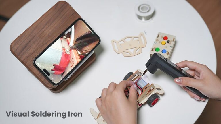 Kickstarter - D01：Visual Soldering Iron See Clearly, Solder Precisely