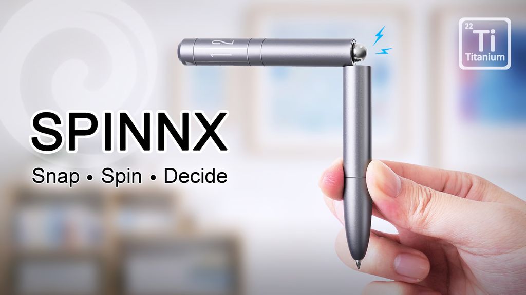Kickstarter - SPINNX — Magnetic Modular Fidget Pen