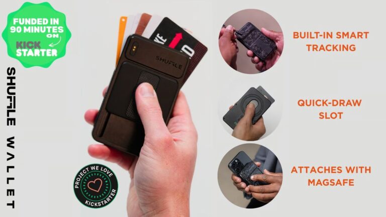 Kickstarter - Shuffle Wallet 2.0 The Wallet That Makes Sense
