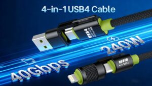 Kickstarter - ZeusCable The Ultimate 4-in-1 USB4 Cable