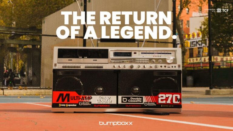 Kickstarter - BB-777 The Iconic Boombox, Perfectly Recreated