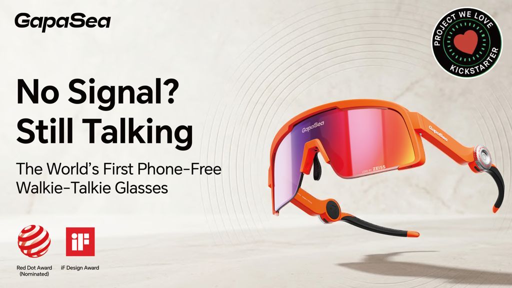 Kickstarter - GapaSea Walkie-Talkie Glasses