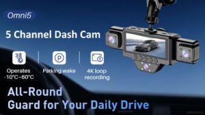 Kickstarter - Omni5 5Channel Dash CamAll-Round Guard for Your Daily Drive