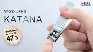 Kickstarter - S+ Nail Clippers Made in Japan, Cut Swiftly Like a Samurai!