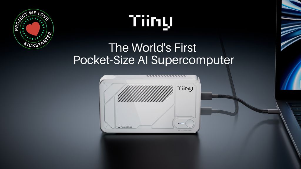 Kickstarter - Tiiny AI Pocket Lab The First Pocket-Size AI Supercomputer