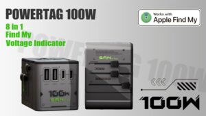 Kickstarter - All-in-One 100W Travel Adapter with Find My