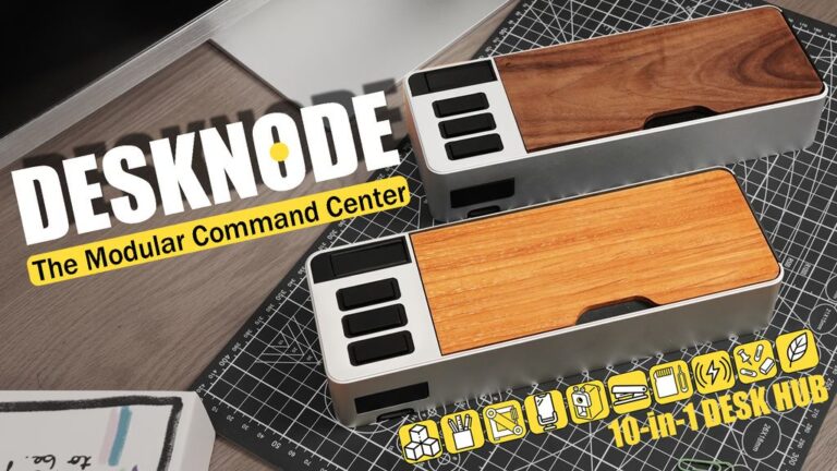 Kickstarter - DESKNODEThe Modular Command Center for Your Desk
