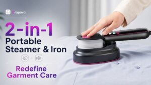Kickstarter - Drapova 2-in-1 Portable Steamer&Iron, Redefine Garment Care