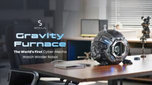 Kickstarter - Gravity Furnace - World's 1st Cyber-Mecha Watch Winder Robot