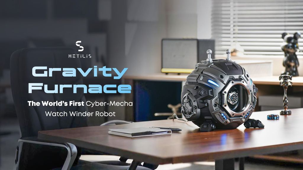 Kickstarter - Gravity Furnace - World's 1st Cyber-Mecha Watch Winder Robot