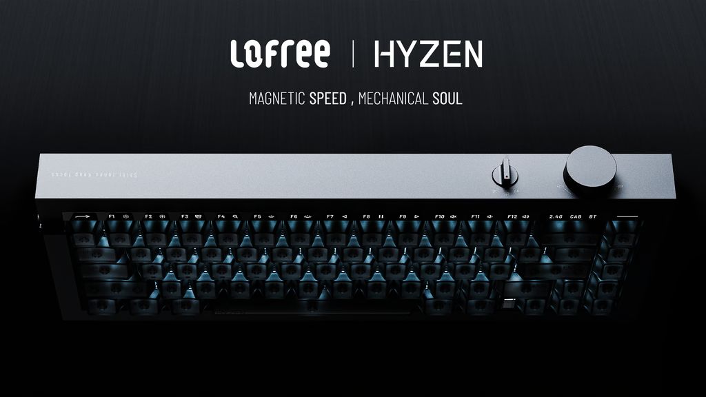 Kickstarter - Hyzen, World's First Mechanical Magnetic Keyboard