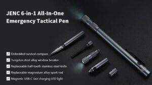 Kickstarter - JENC 6-in-1 All-In-One Emergency Tactical Pen
