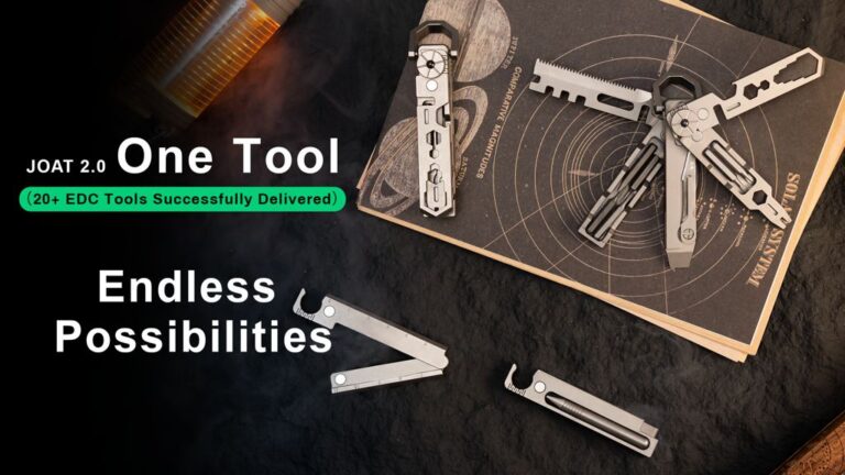 Kickstarter - JOAT2.0 — The Ultimate Titanium EDC Tool for Everyday Fixes