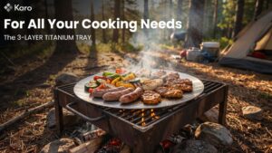 Kickstarter - Karo One Titanium Tray for Every Cooking Needs