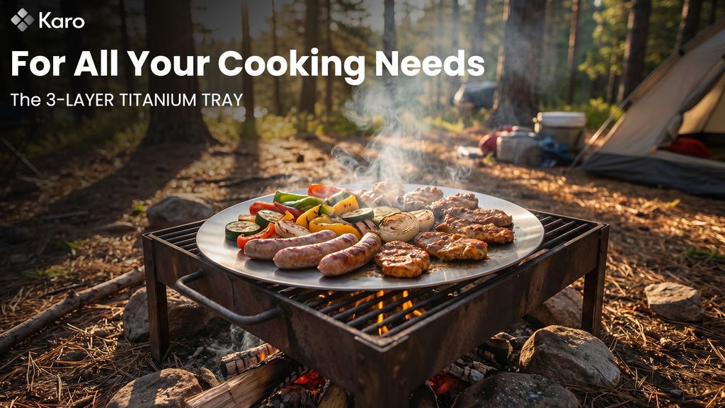 Kickstarter - Karo One Titanium Tray for Every Cooking Needs