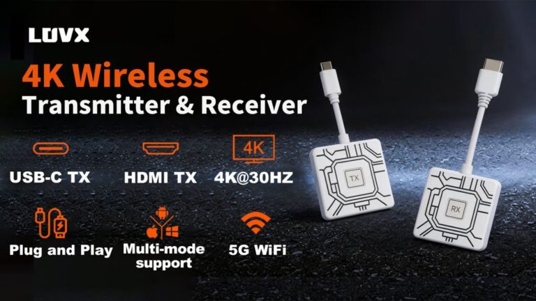 Kickstarter - LOVX Plug-and-Play 4K Wireless Transmitter & Receiver