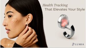 Kickstarter - Lumia 2 Smart Earrings Discreet Next-Gen Health Tracking