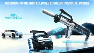 Kickstarter - MECHTRON Pistol-Grip Foldable Cordless Pressure Washer