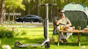 Kickstarter - PT-10 Pro Fits 2 in Tesla Front Trunk AI-Powered & Compact