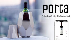 Kickstarter - Porta The First Smart AI Wine Chiller that Thinks