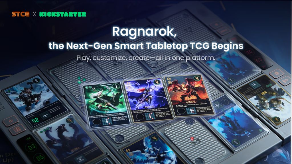 Kickstarter - STCG Ragnarok Next-Gen Smart Tabletop TCG｜Play & Customize