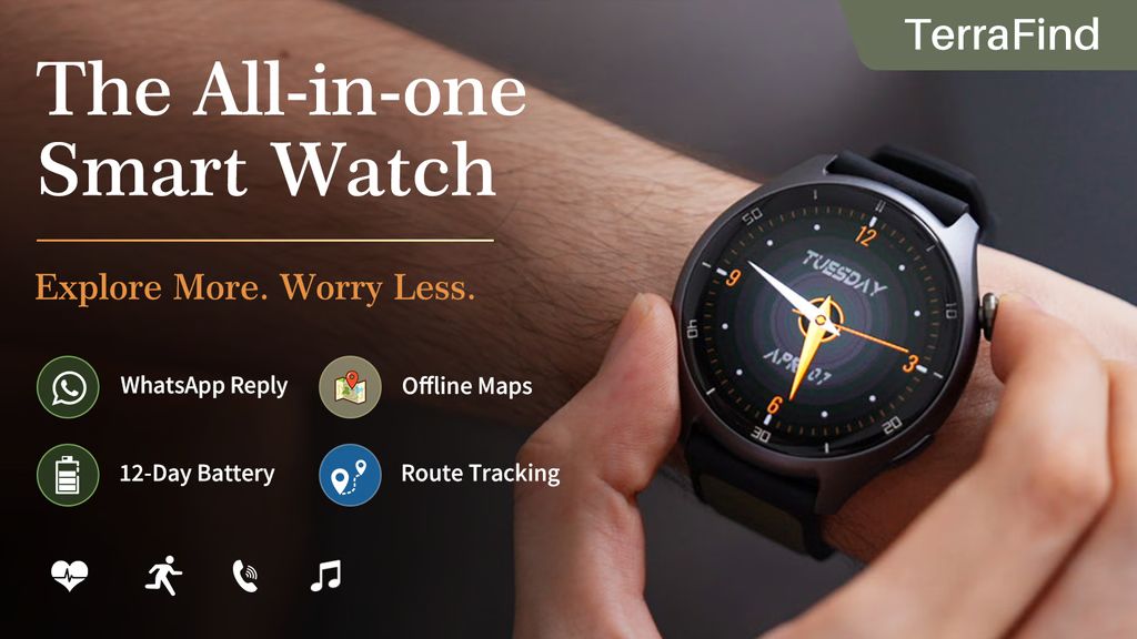 Kickstarter - TerraFind - The Smarter Watch for Modern Explorers