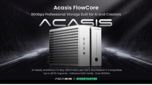 Kickstarter - Acasis 80Gbps Pro Storage, Built for Al and Creative Work