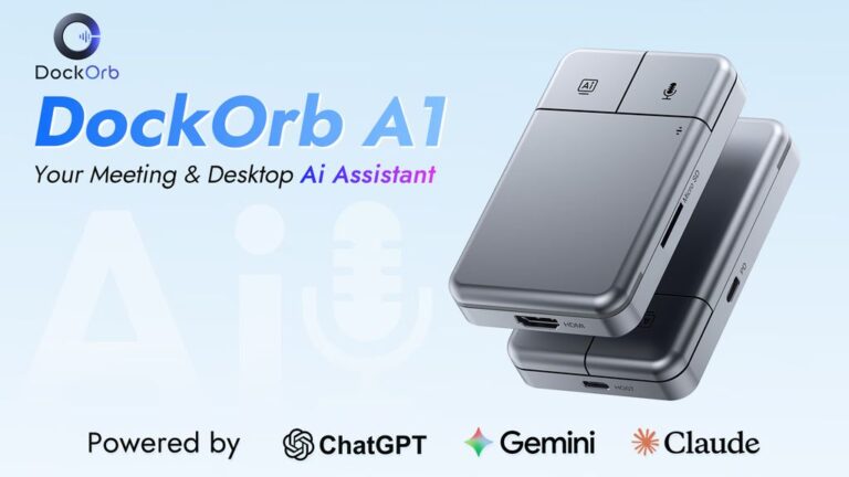 Kickstarter - DockOrb A1 Your Ai Meeting Assistant, Listens And Advises