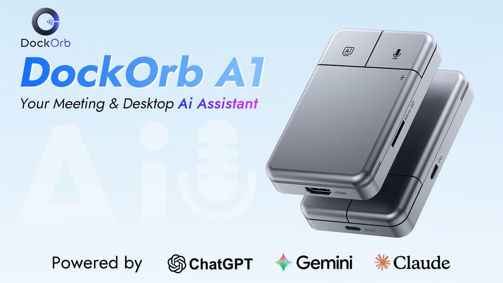 Kickstarter - DockOrb A1 Your Ai Meeting Assistant, Listens And Advises