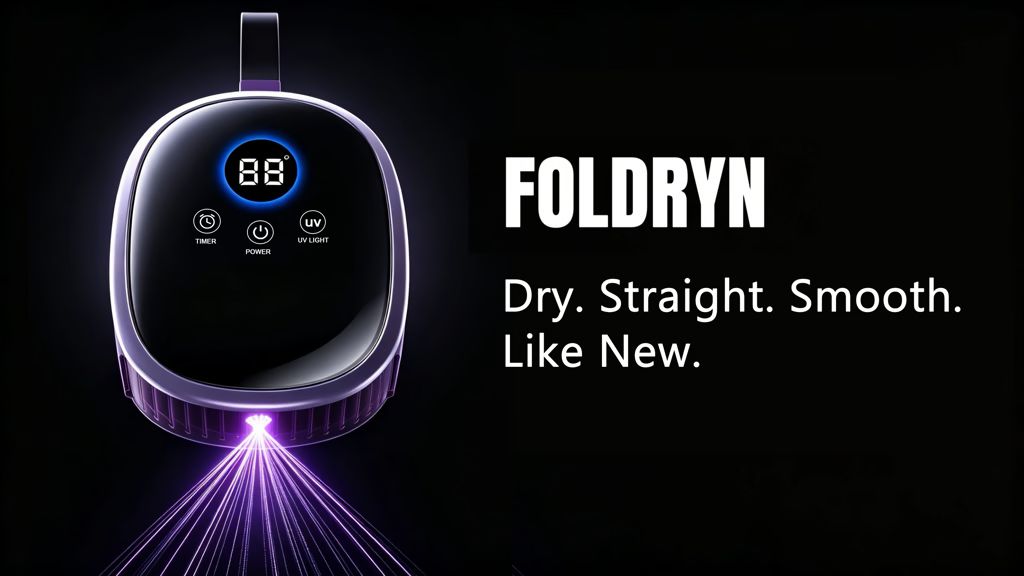 Kickstarter - Foldryn Dry. Straight. Smooth. Like New