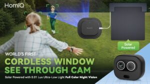 Kickstarter - HomiQ W11 World's First Cordless Window See Through Cam