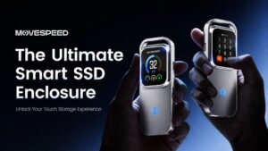 Kickstarter - MOVESPEED Touch to Interact The Ultimate Smart SSD Enclosure
