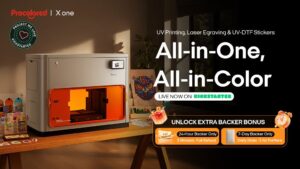 Kickstarter - Procolored X one UV Printing, Engrave, Sticker - All in One