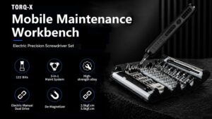 Kickstarter - TORQ-X 125-in-1 Electric & Manual Precision Driver Kit
