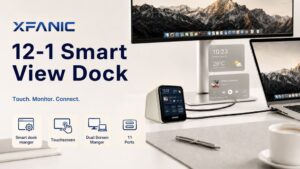 Kickstarter - XFANIC：SmartView Dock with Touch Display &AI Agent Live View