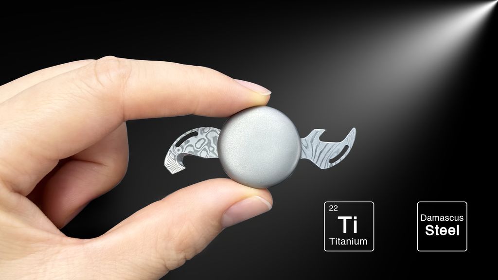 Kickstarter - CoinaxEDC Tools Smaller Than A Coin
