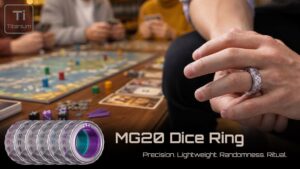 Kickstarter - MG20 Dice Ring - Fidget. Spin. Decide