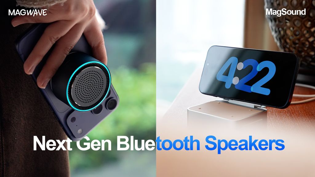Kickstarter - MagWave + MagSound Next Gen Bluetooth Speakers