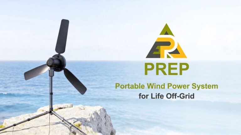 Kickstarter - PREP Portable Wind Power System for Life Off-Grid