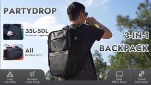 Kickstarter - PartyDrop3-in-1 Backpack That Transforms & Travels With You