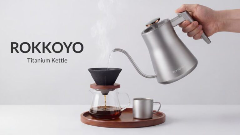 Kickstarter - Rokkoyo Titan Kettle Taste the Roast, Not the Metal
