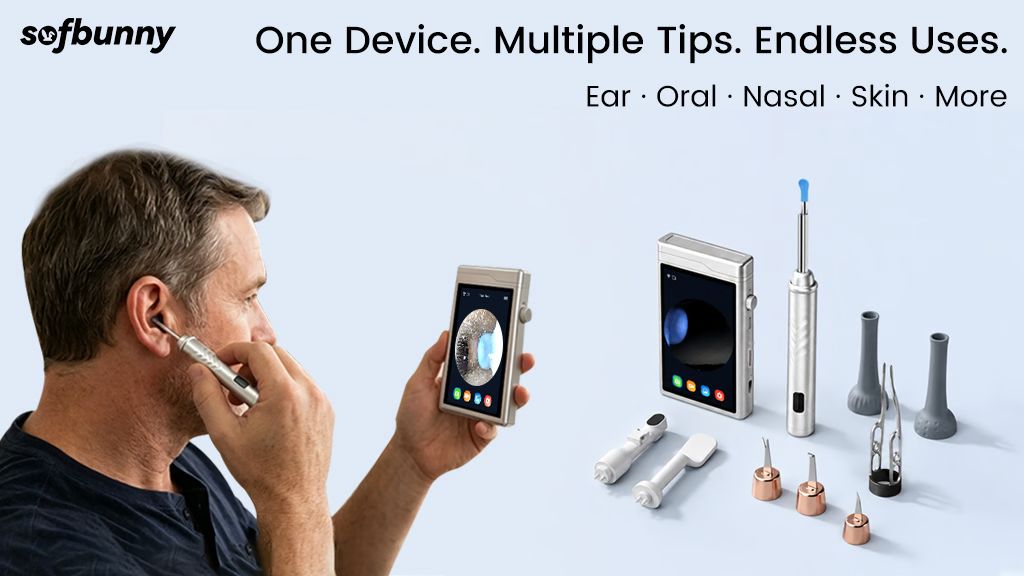 Kickstarter - SOFBUNNY The First All-in-One Visual Ear Wax Removal Tool